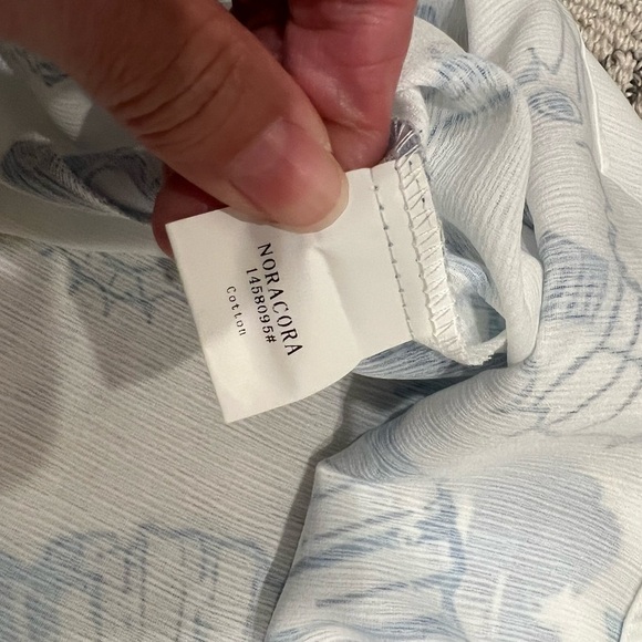 NWT NORACORA button down cotton lace tunic - Picture 13 of 13